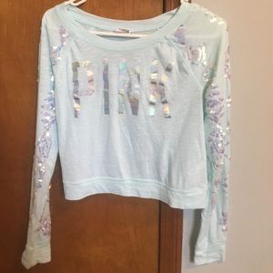 women’s PINK crop top